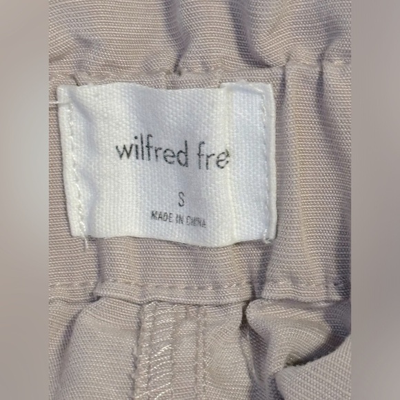 Aritzia Wilfred Jessica Shorts Relaxed Paperbag Waist Tan Concrete Beton Small - Picture 10 of 12